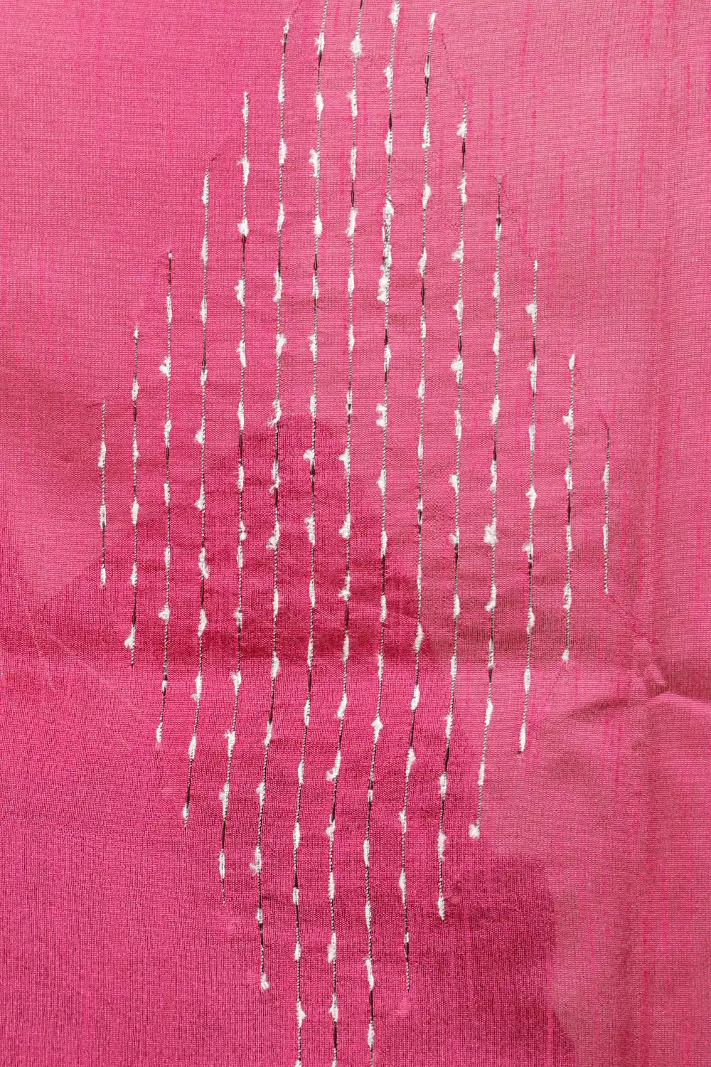 Dark Green Semi Jute Saree