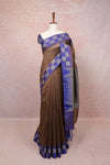 Taupe Color Semi Jute Saree