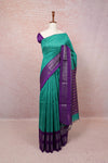 Green Semi Jute Saree