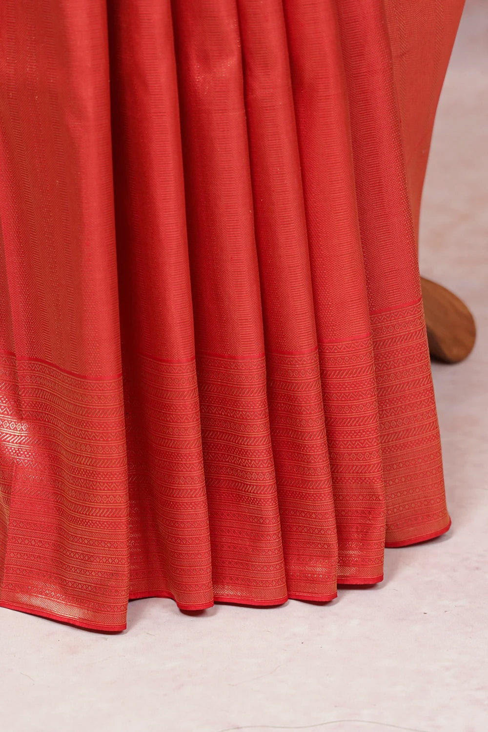 Red Kancheepuram Silk Saree