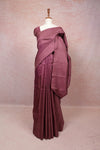 Onion Color Kancheepuram Silk Saree