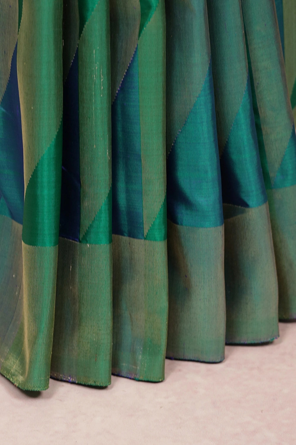 Multi Color Kancheepuram Silk Saree