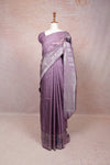 Lavender Kancheepuram Silk Saree