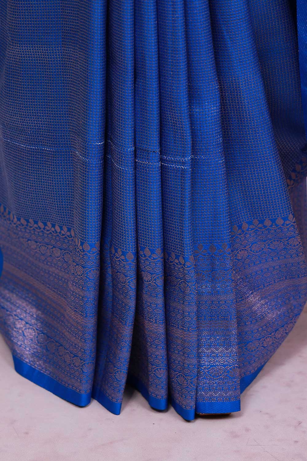 Blue Kubera Silk Saree - Seematti