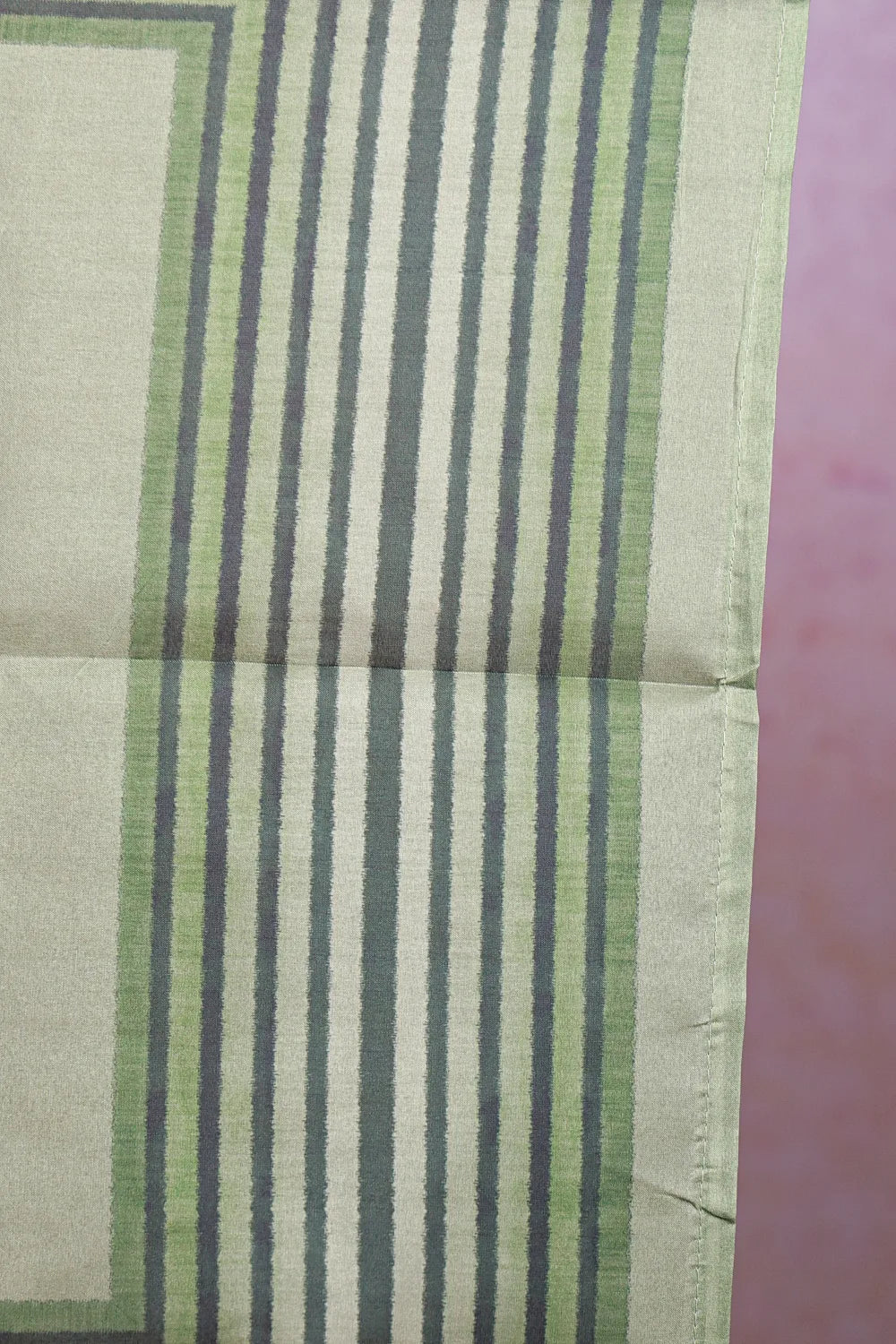 Green Semi Silk Plain Unstitched Churidhar Material