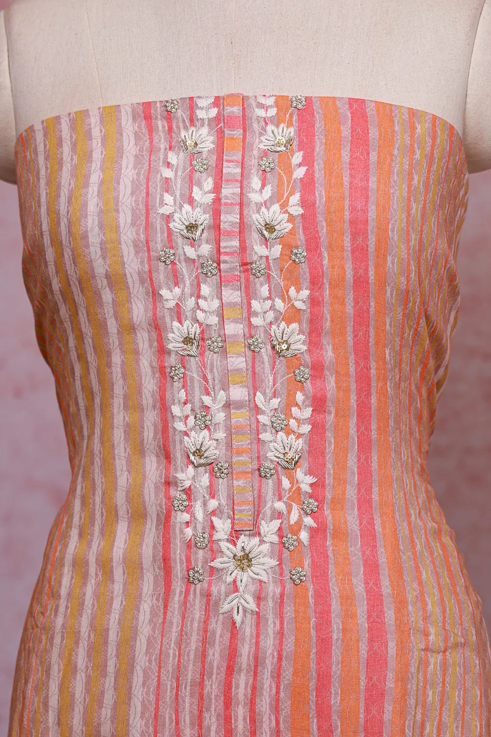 Multi Color Soft Cotton Printed Unstitched Churidhar Material