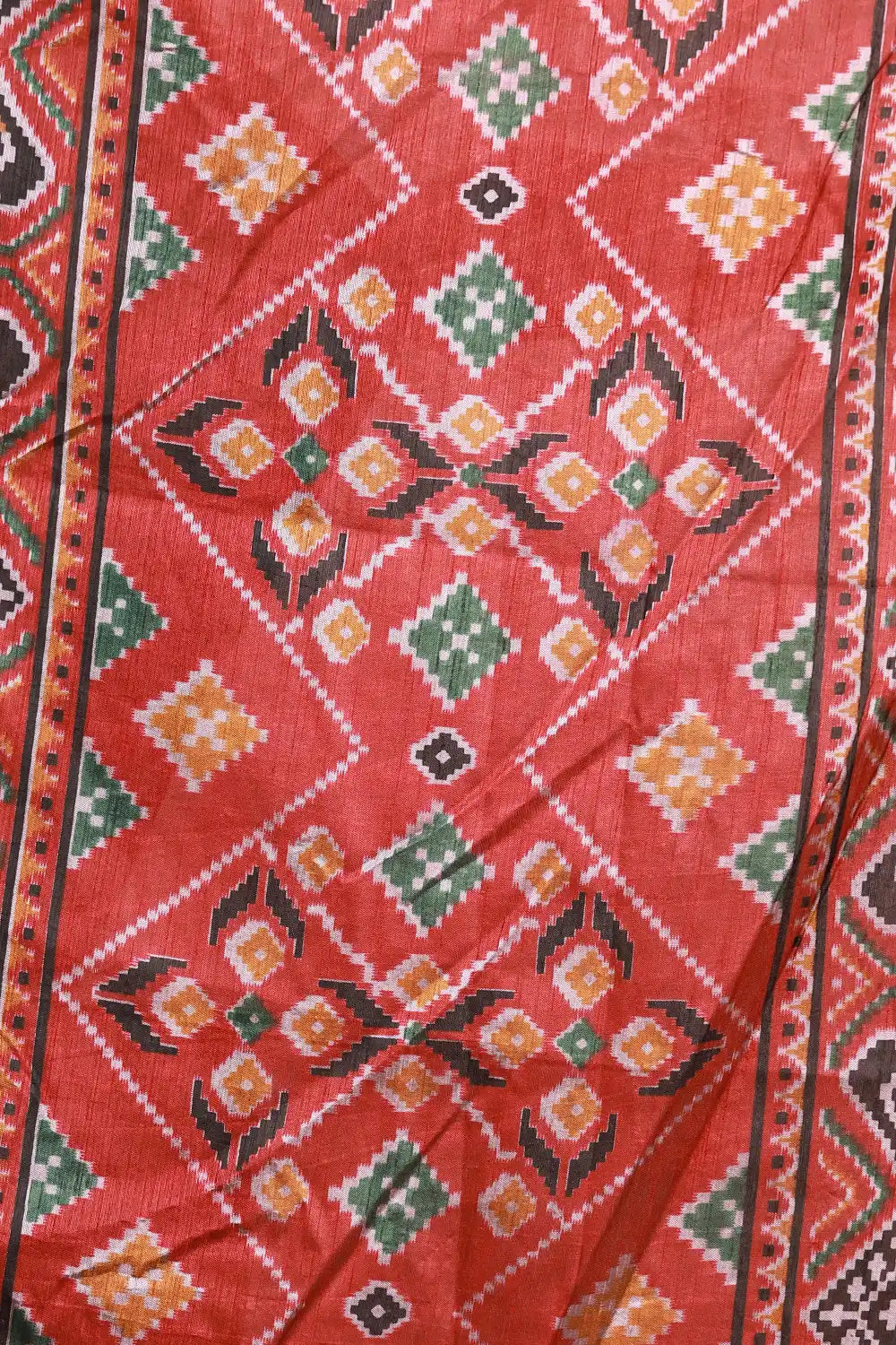 Black Chanderi Silk Saree