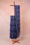 Blue Semi Linen Saree