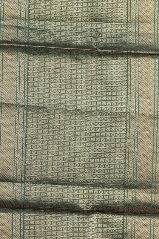 Bottle Green Kanchi Soft Silk Saree