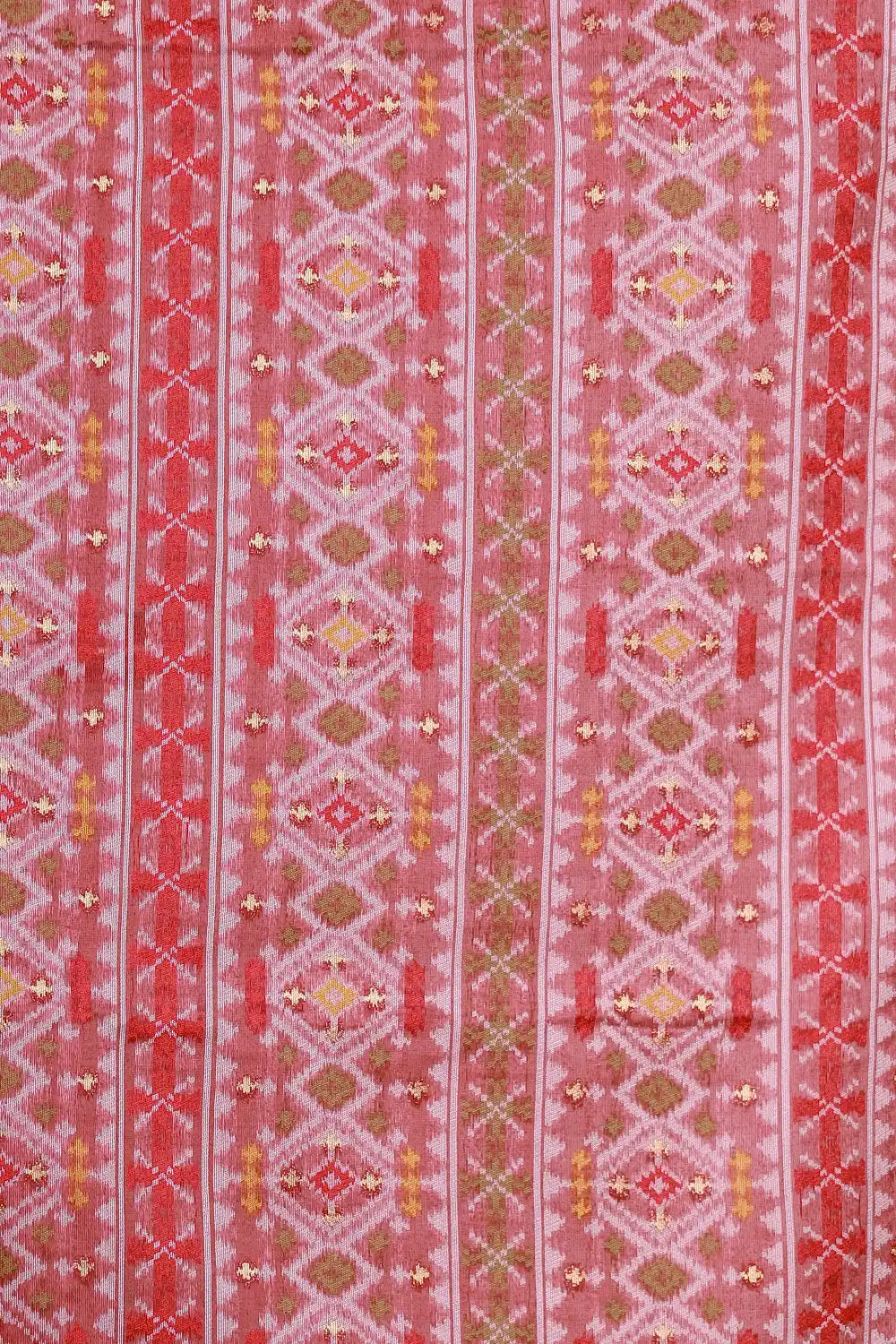 Coffee Brown Semi Jute Saree