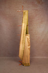 Dark Cream Banarasi Silk Saree