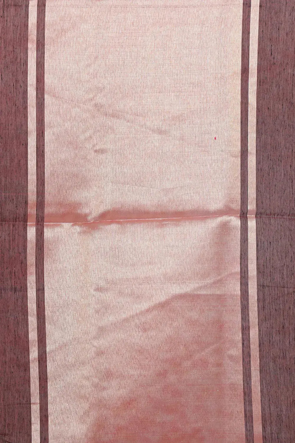 Dark Maroon Cotton Silk Saree - Seematti
