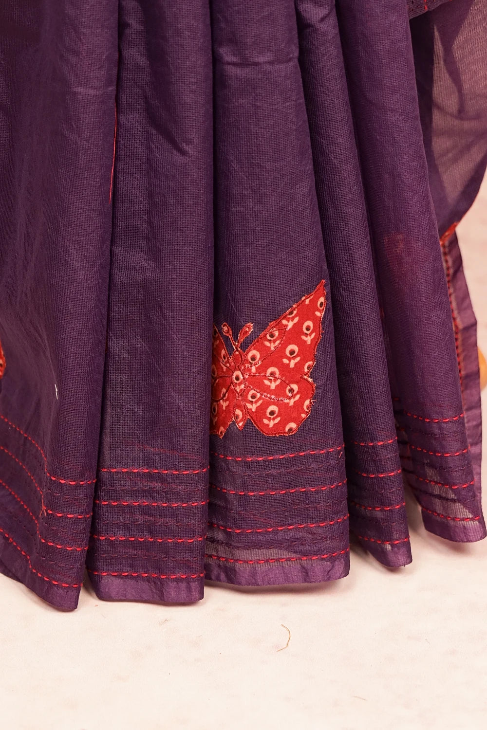 Dark Violet Kota Saree