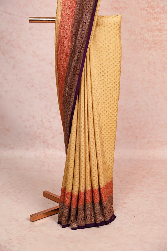 Gold Banarasi Saree