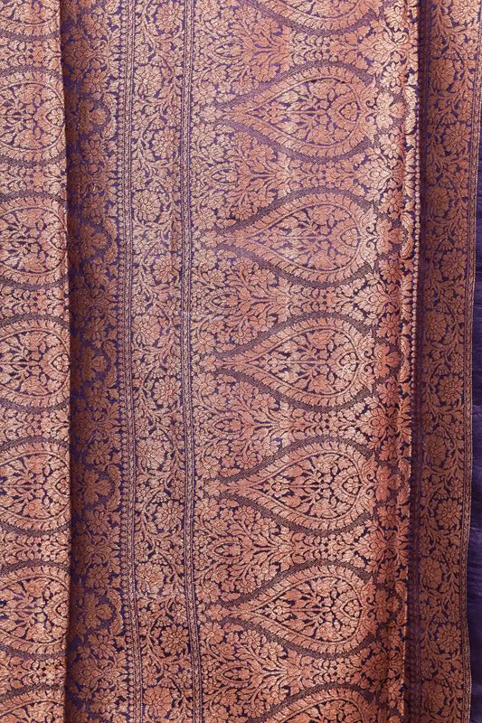 Gold Tussar Banarasi Saree