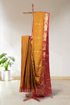 Golden Yellow Soft Silk Saree