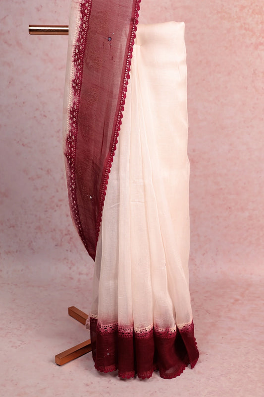 Grape Wine Kota Saree