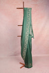 Green Jute Banarasi Saree