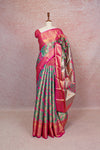 Green Semi Tissue Silk Saree