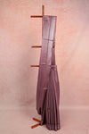 Lavender Semi Tussar Saree