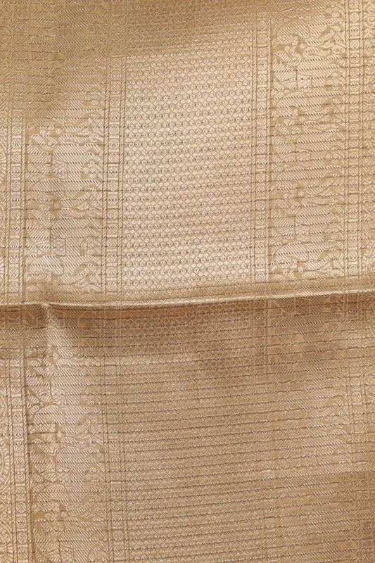 Light Lavender Semi Tussar Saree