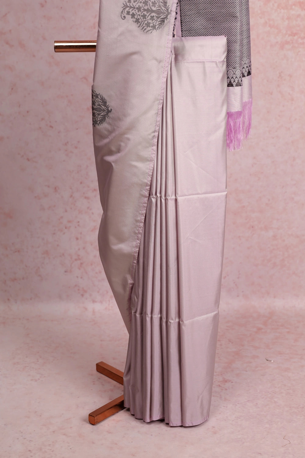 Light Lavender Soft Silk Saree