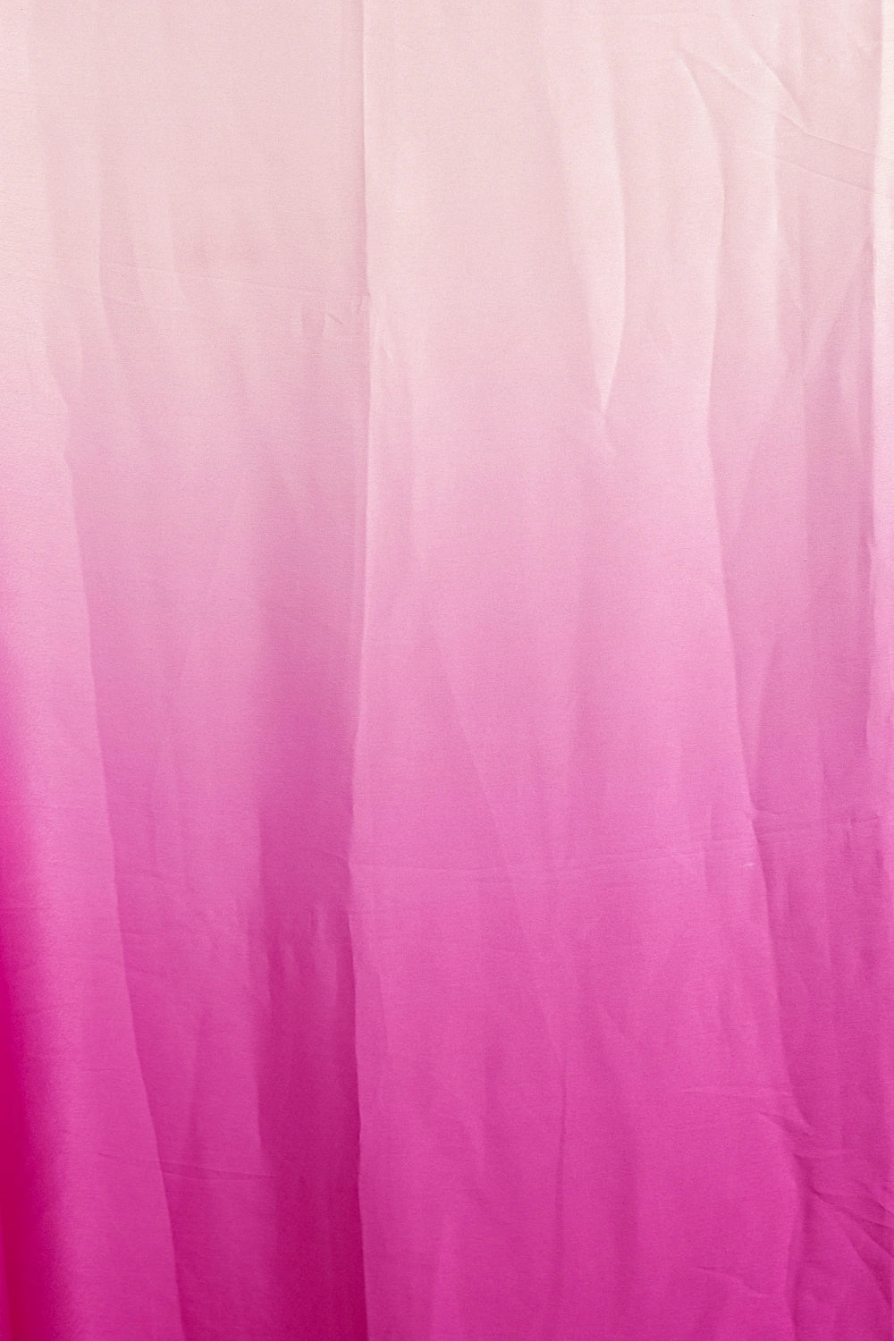 Magenta Pink And Light Pink Crepe Saree