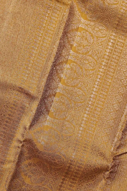 Mehandi Green Kancheepuram Silk Saree