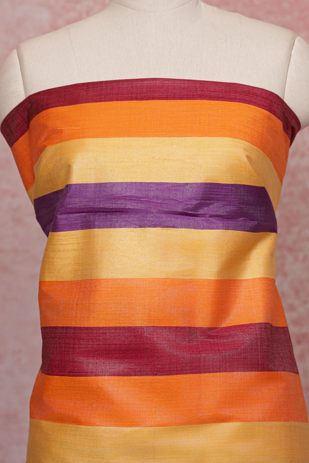 Multi Color Cotton Lines Unstitched Churidhar Material