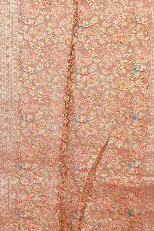 Multi Color Crepe Saree