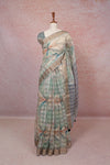 Multi Color Semi Organza Saree - Seematti