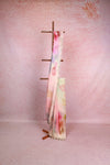 Multi Color Velvet Organza Saree
