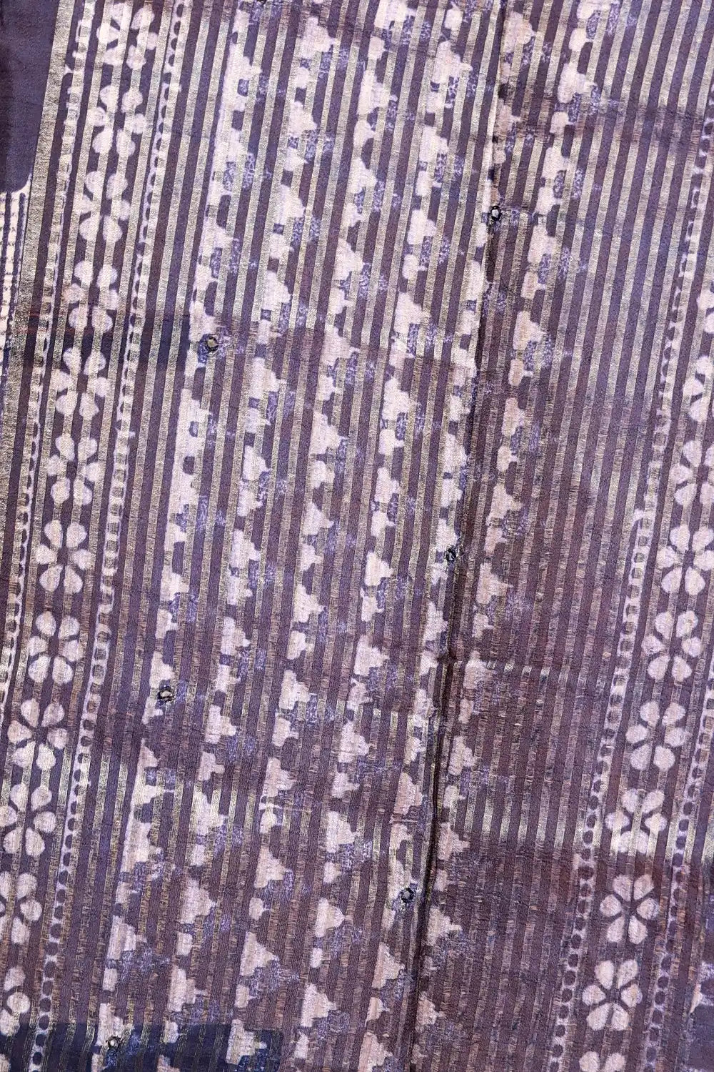Navy Blue Dola Silk Saree