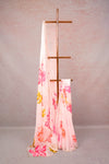 Off White Crepe Saree