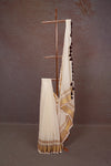 Off White Mul Cotton Kerala Saree - Seematti