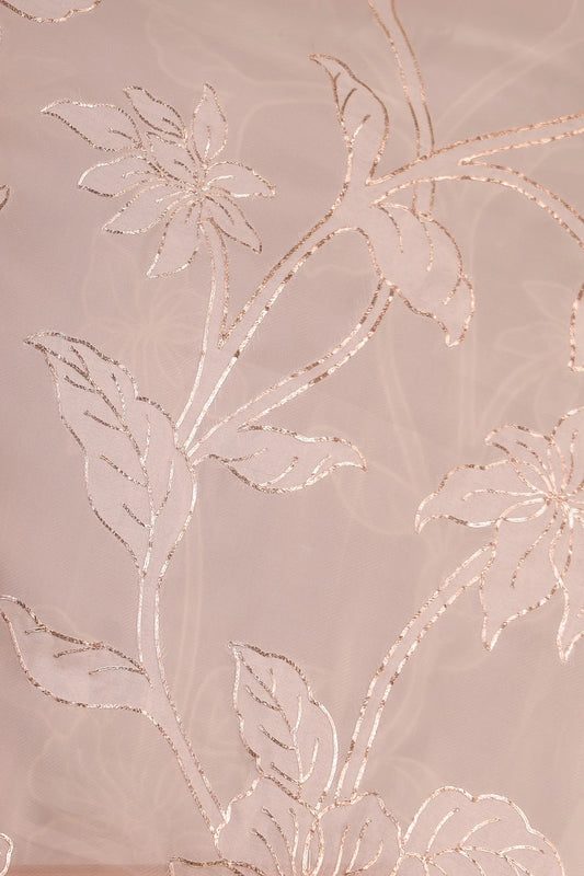 Off White Organza Saree