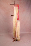 Off White Semi Jute Saree