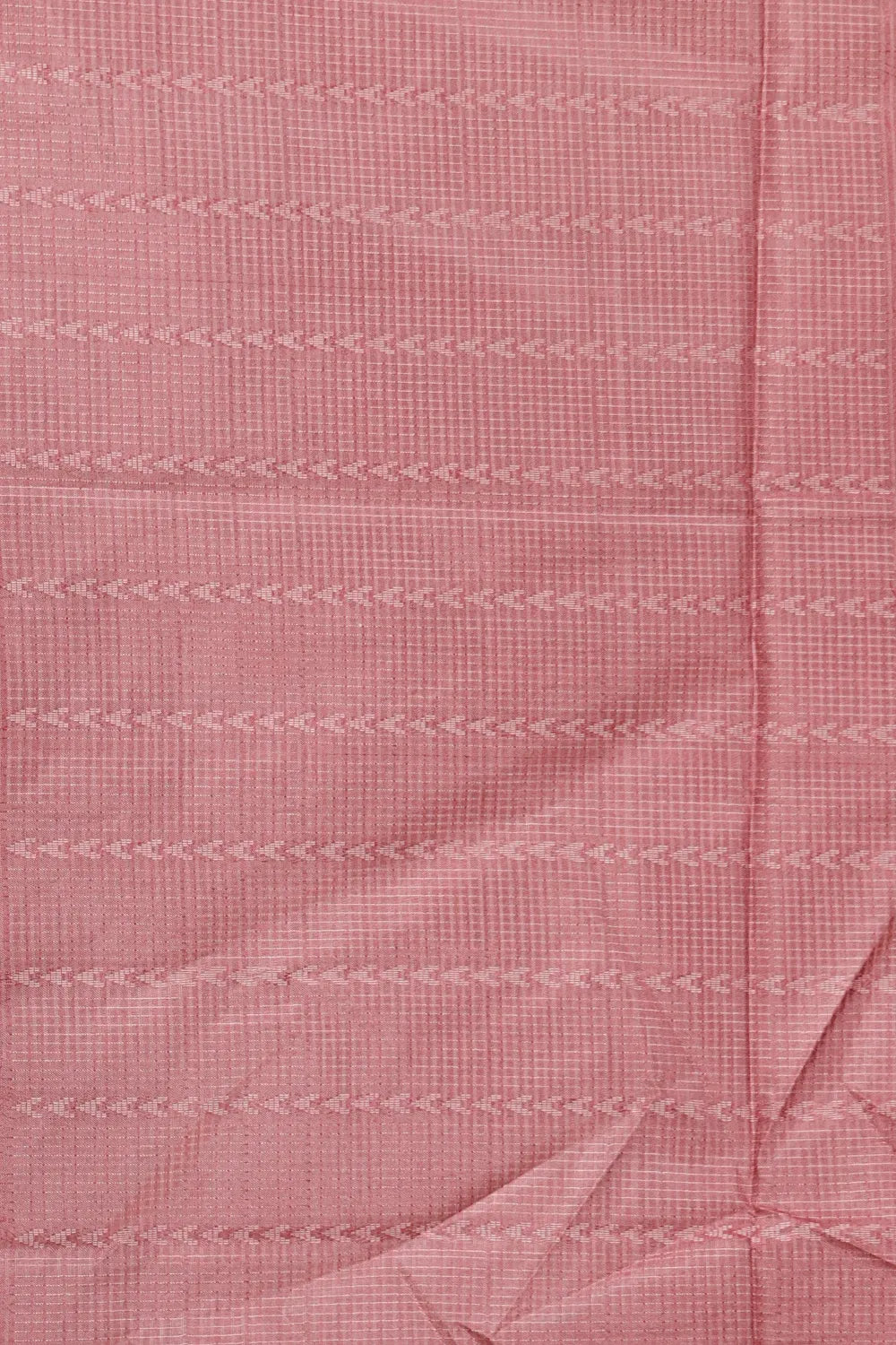 Onion Colour Tussar Hand Work Unstitched Churidhar Material