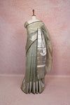 Pastel Green Cotton Silk Saree