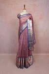 Pastel Pink Cotton Silk Saree