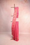 Pastel Pink Tussar Saree