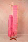 Pink Cotton Saree