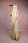 Pista Green Semi Tissue Saree