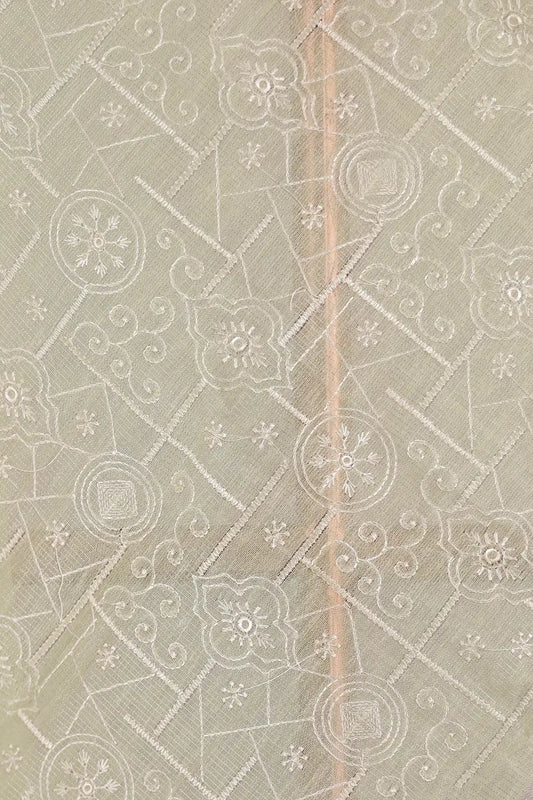 Pista Green Semi Tissue Saree