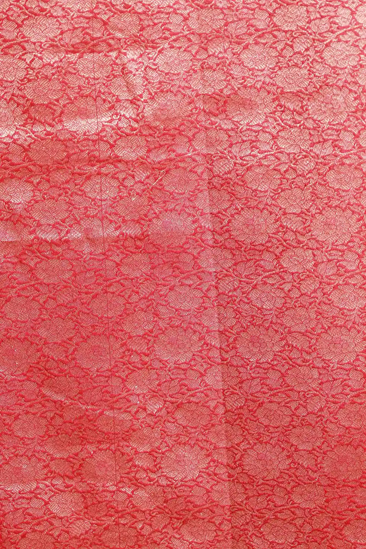 Red Banarasi Georgette Saree