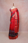 Red Semi Silk Saree
