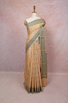 Sandal Semi Tussar Saree - Seematti