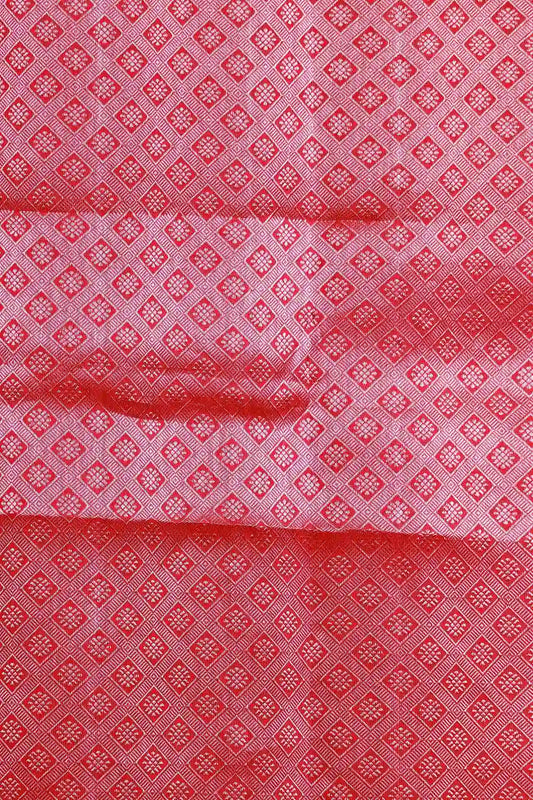 Wax Red Kancheepuram Silk Saree