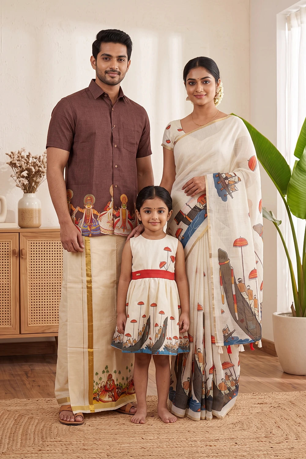 Family's Festive Traditional Combo Set