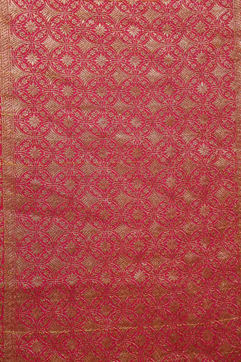 Rani Pink Georgette Saree